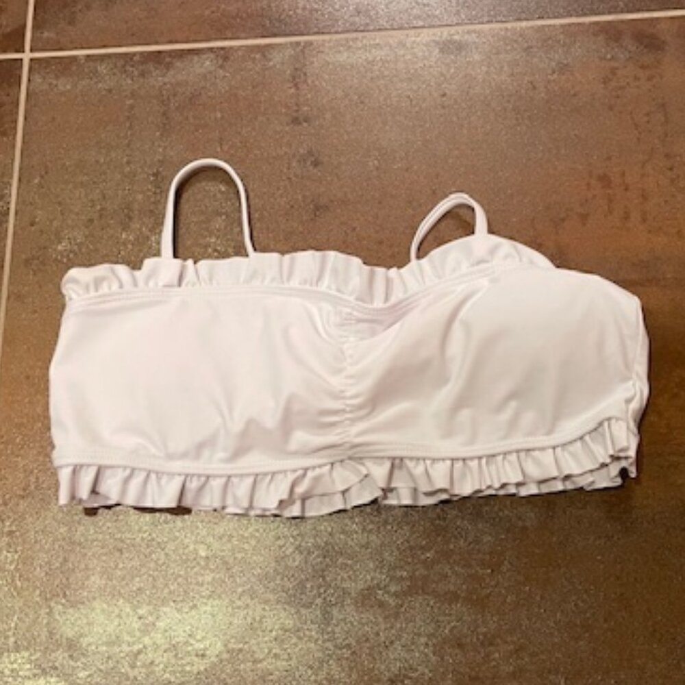 SHEIN White Bikini Top - M